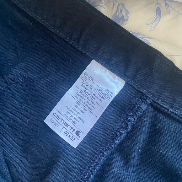 Navy blue carhartt pants - Picture 3 of 3
